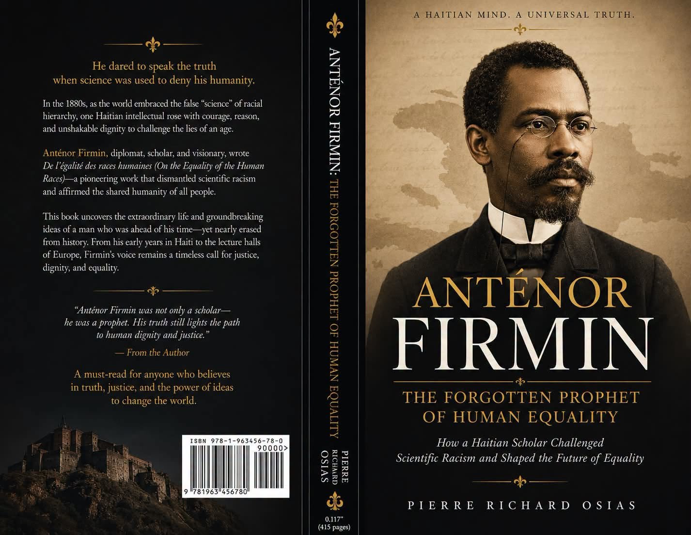 Couverture du livre Anténor Firmin: The Forgotten Prophet of Human Equality